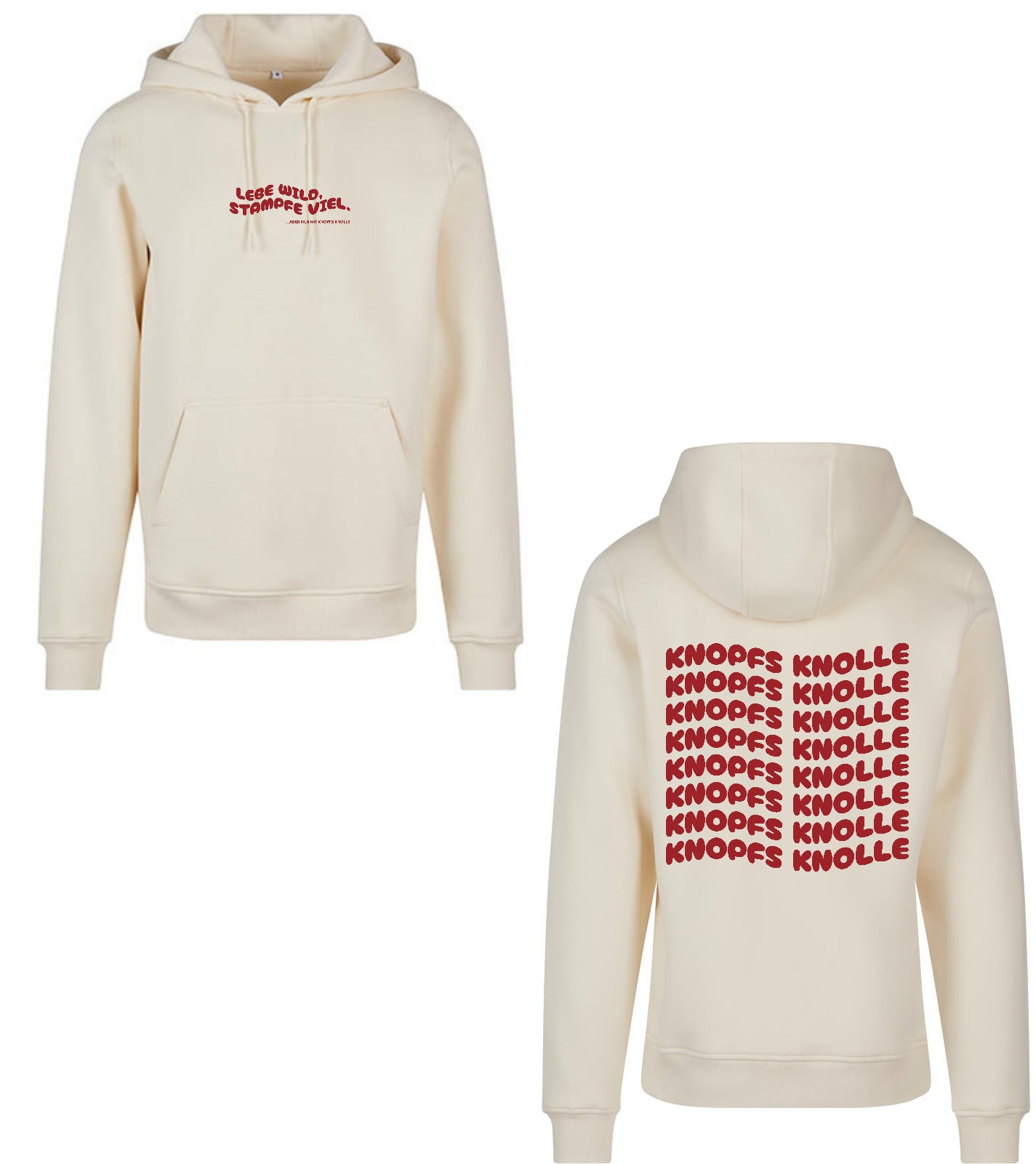 Classic Hoodie Unisex (lebe wild) 2.0